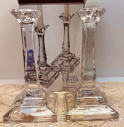 Godinger studio crystal - godinger, 8"