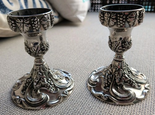 Vtg godinger silver plated - (2)godinger,