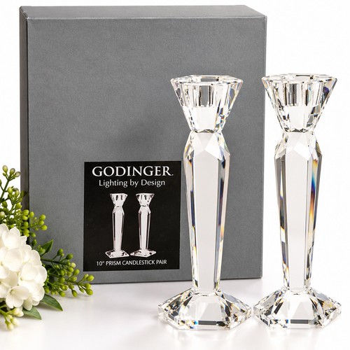 Godinger prism crystal - 10”,
