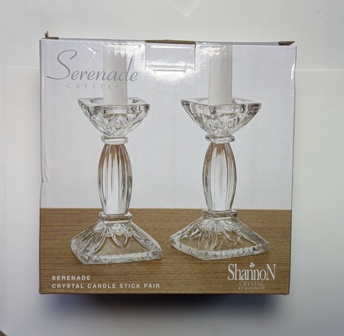 Crystal candle stick holder - candle,