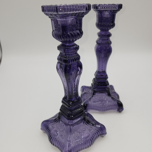 Rare godinger glass purple - rare,