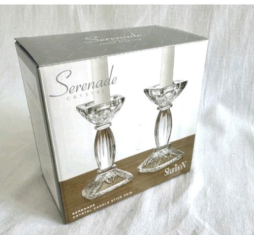 Shannon crystal candlestick - shannon,